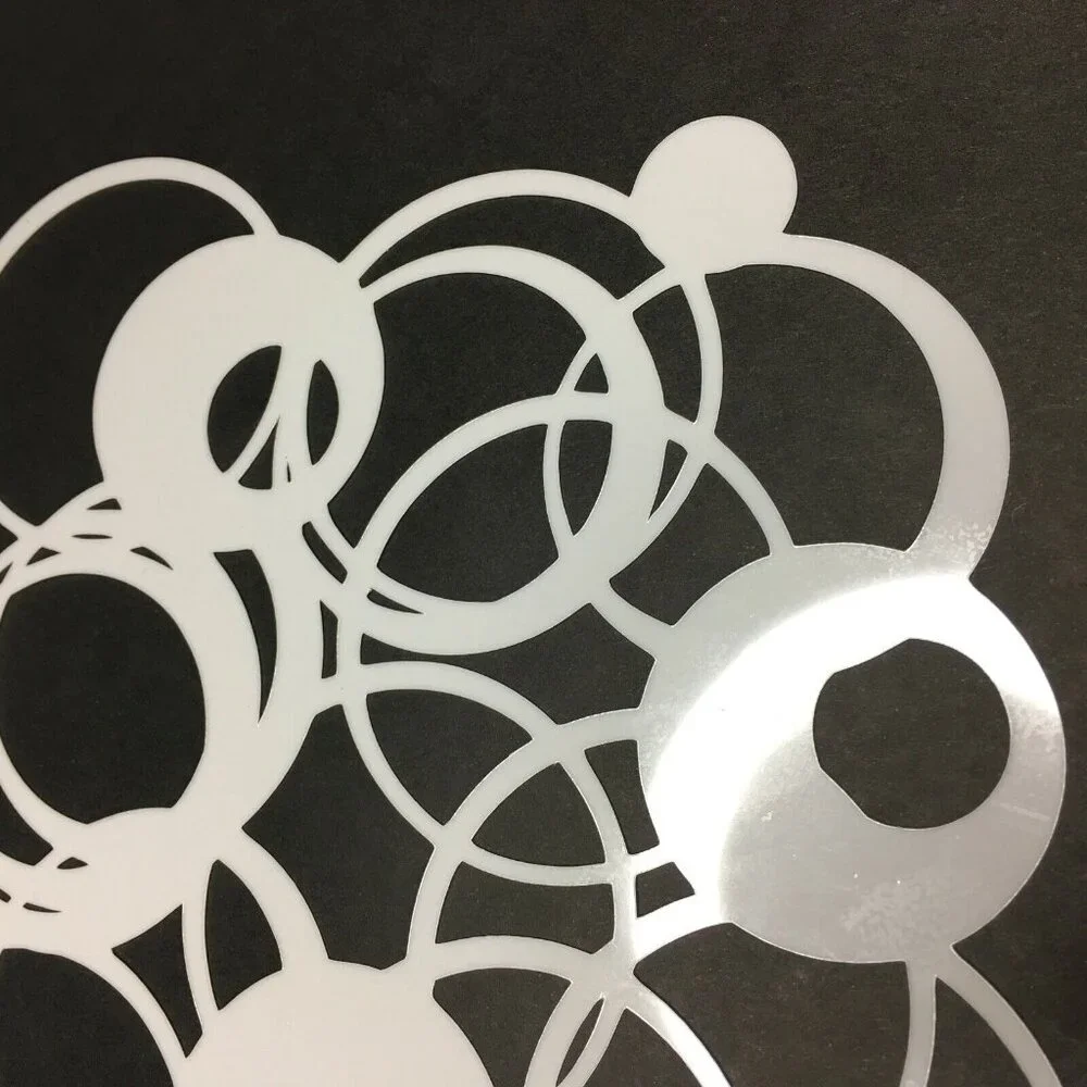 Intertwined Circle Stencil Mixed Media Pleasant Creations